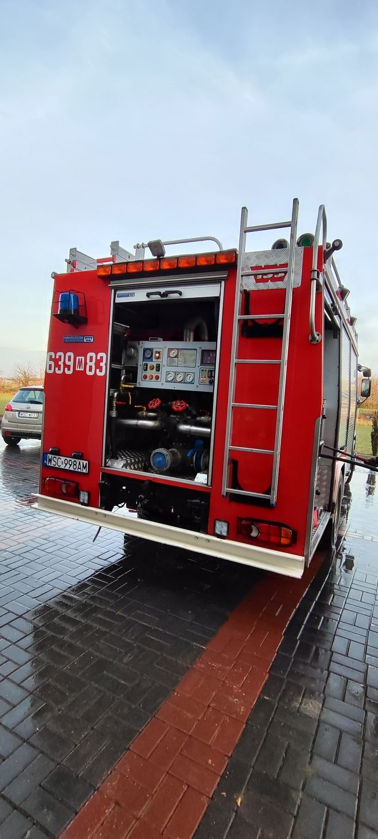 Renault Midlum strażacki pożarniczy