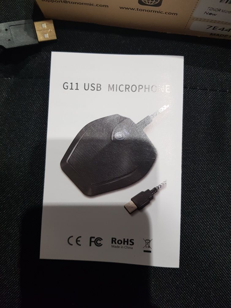 Mikrofon Tonor Wielokierunkowy mikrofon kondensatorowy na USB