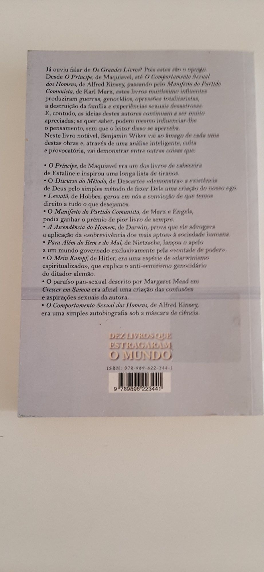 10 Livros Que Estragaram o Mundo E mais 5 que também não ajudaram nada