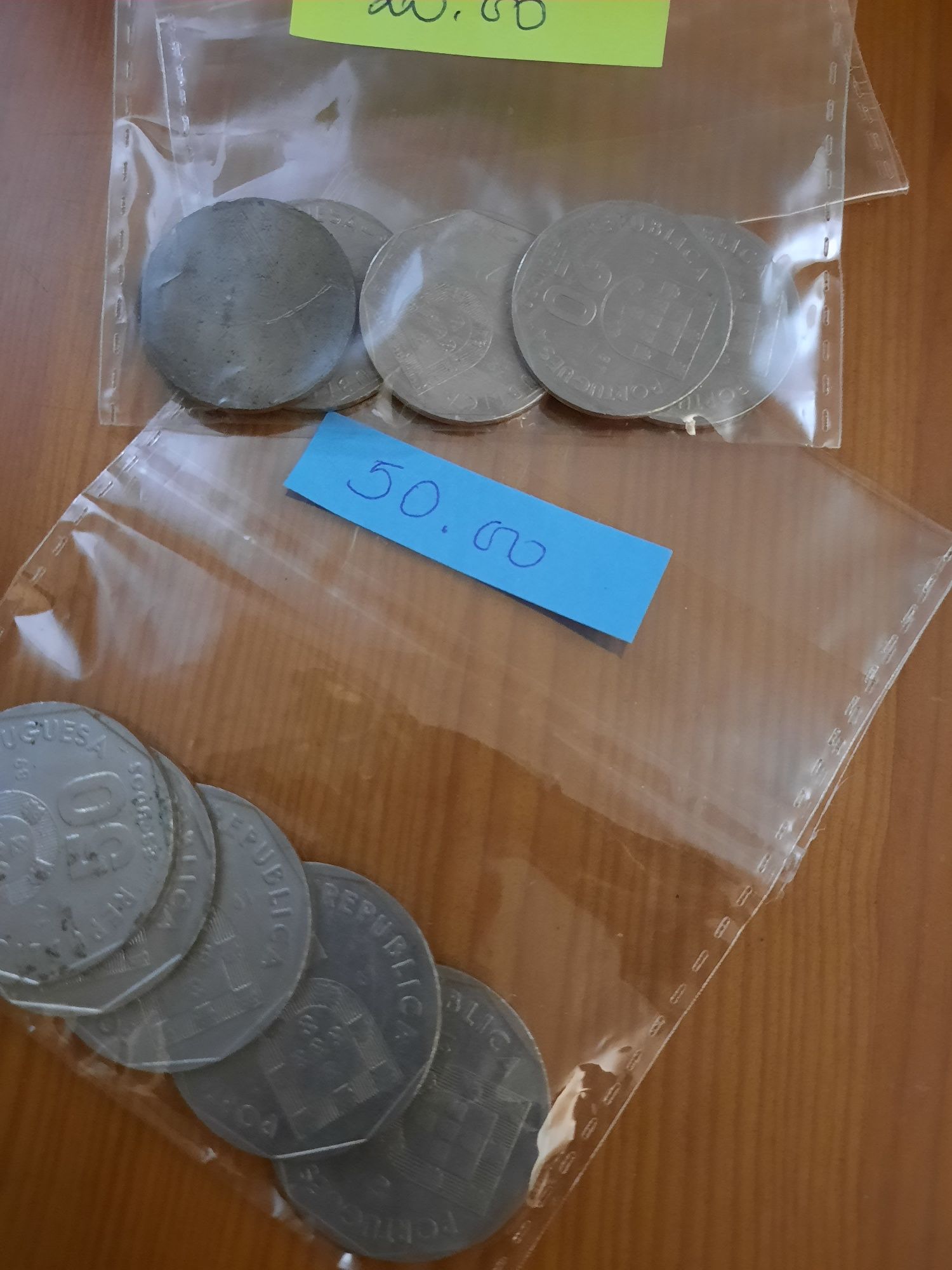 Moedas antigas portuguesas