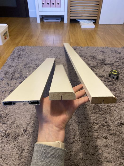 IKEA förbättra/ listwa dekoracyjna  80 lub 121 cm / cokół 93 cm