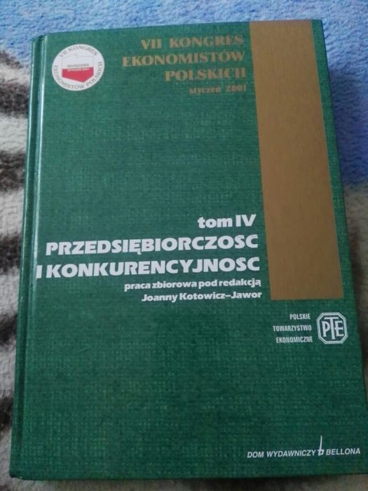 Przedsiębiorczość i konkurencyjność. Tom IV