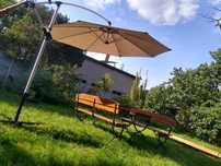 Parasol ogrodowy taras działka ogród grill boczny 3 m