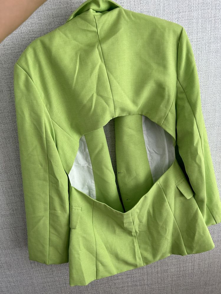 Blazer Vestido verde lumina M