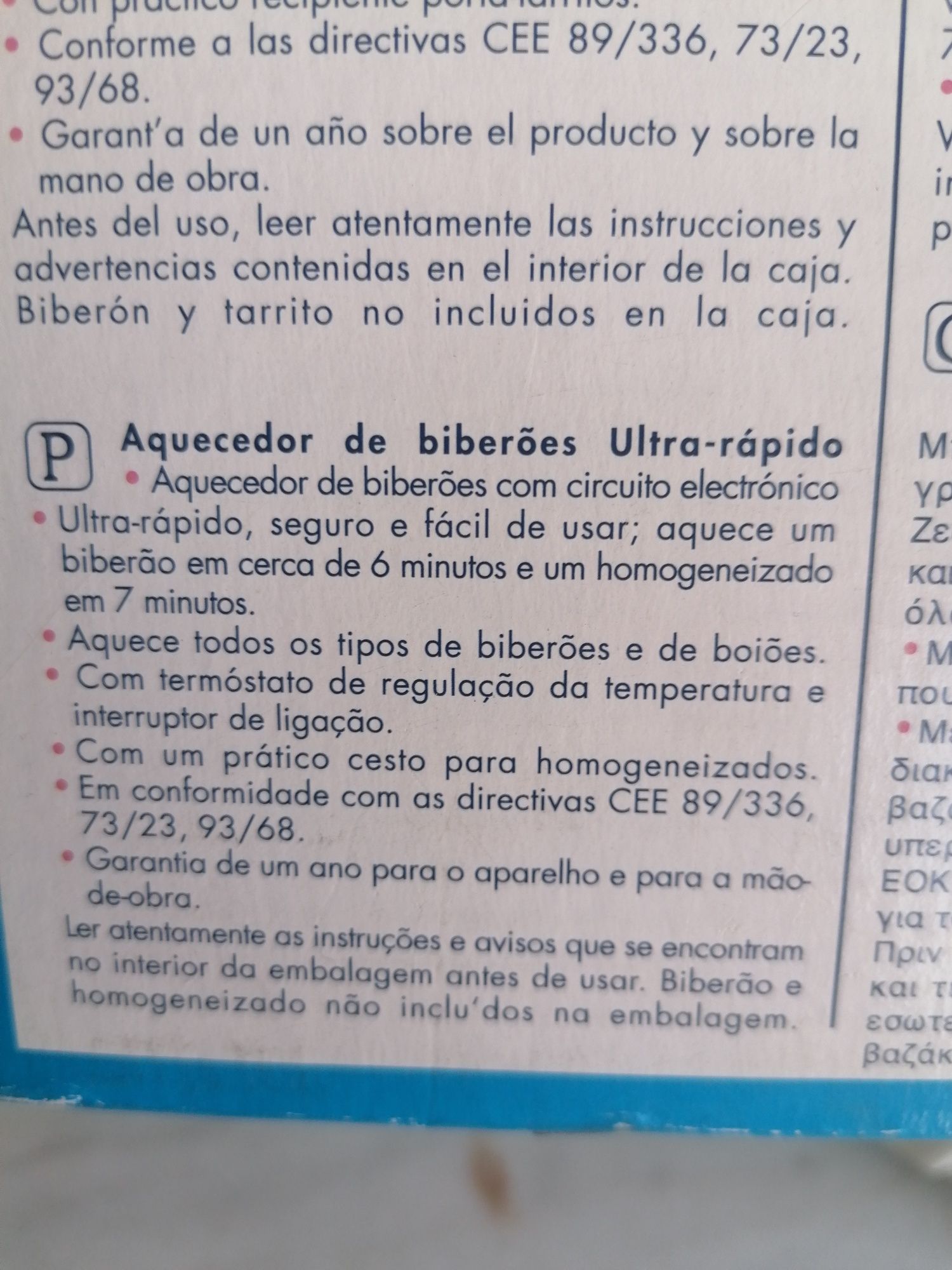 Chicco Aquecedor de biberoes e frascos comida da chicco