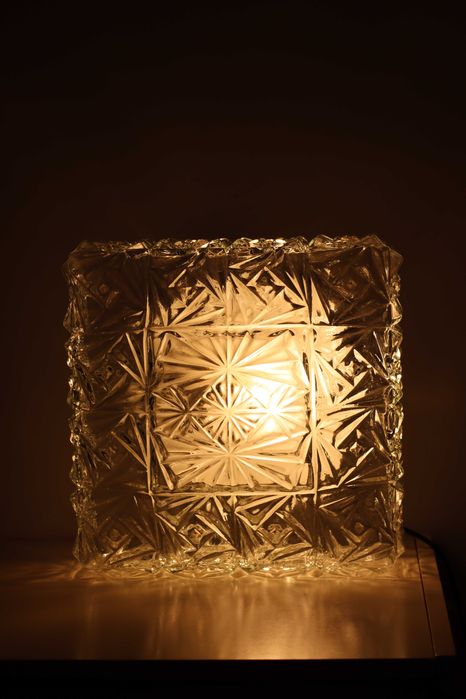 Duży kinkiet / plafon lata 70 vintage lampa