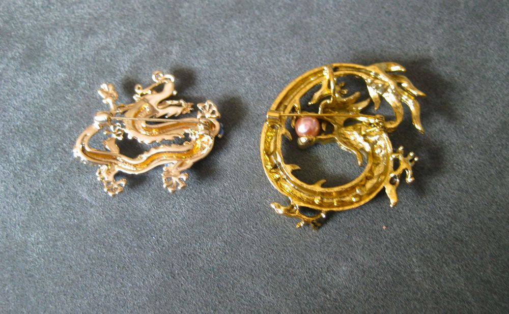 Alfinete / Broche/ Pregadeira Dragão  NOVO