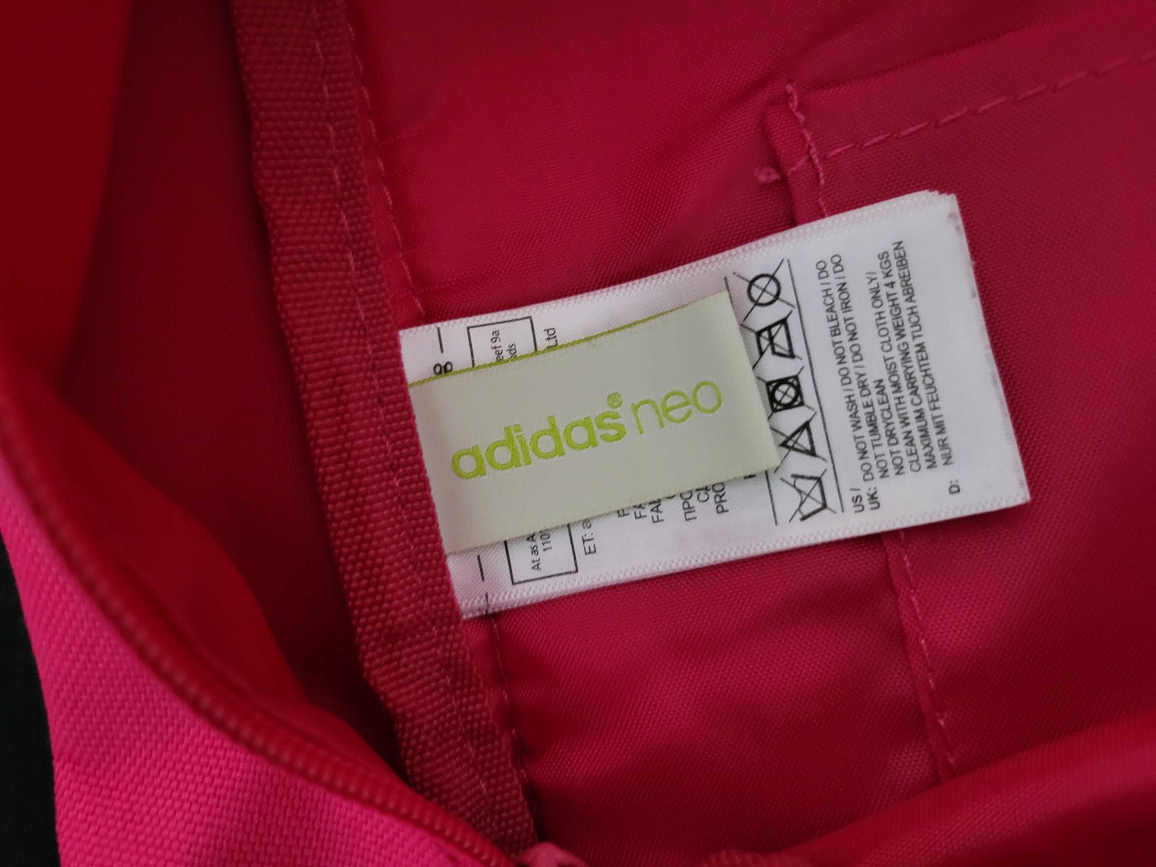 Różowy plecak Adidas