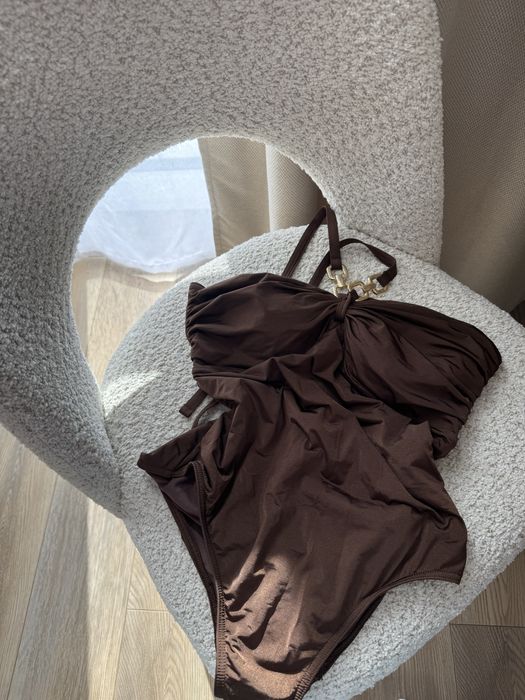 Купальник шоколадного кольору  Marks & Spencer