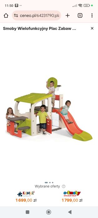 Domek Smoby dla dzieci