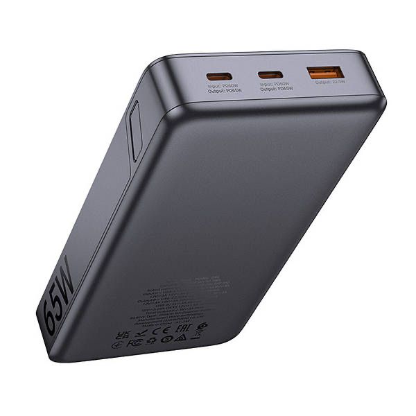 ПОВЕРБАНК зі швидкою зарядкою 65W 25000mAh HOCO Q40 є ОПТ, Дропшипінг