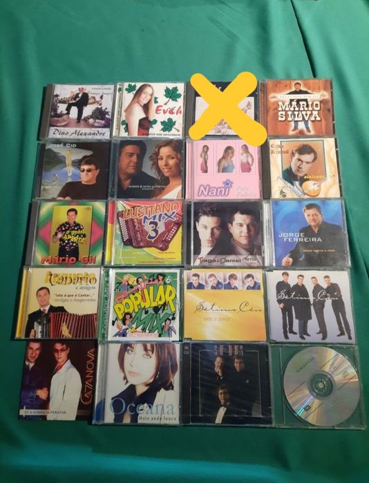 Vários CDS de música Popular Portuguesa