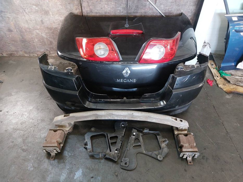 KOMPLETNY TYŁ KLAPA ZDERZAK LAMPA RENAULT MEGANE II CC NV676