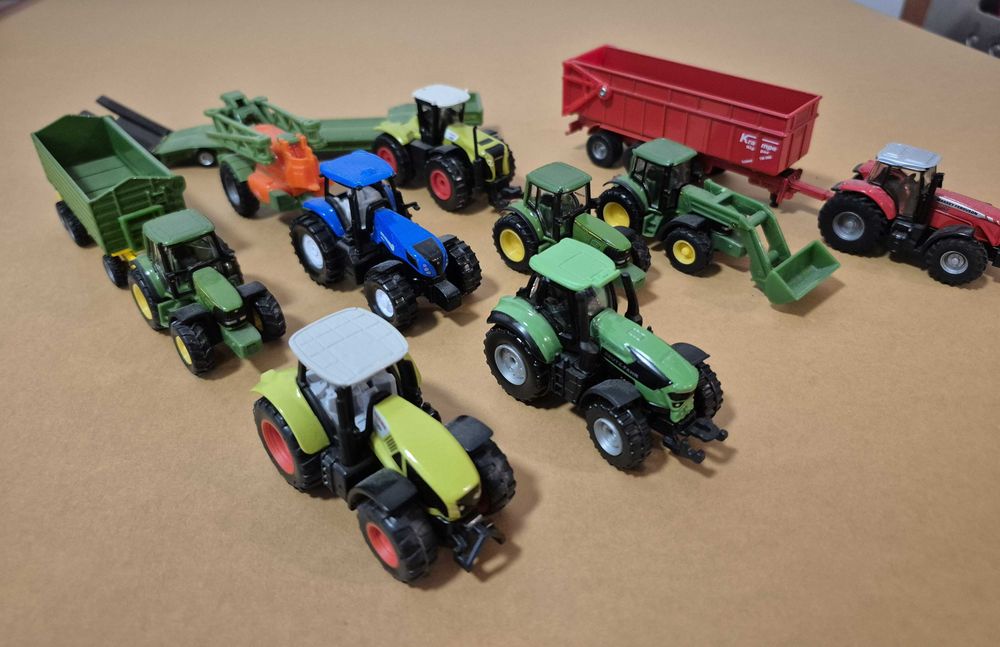 Modele ciągników rolniczych SIKU, Majorette 1:87