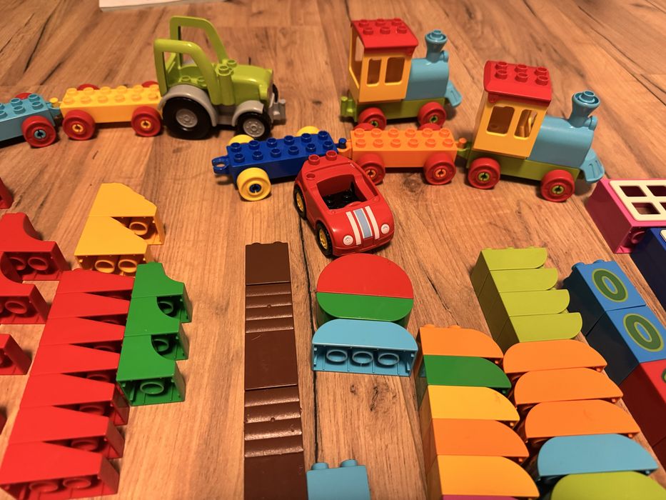 Duzy zestaw klockow Legi Duplo