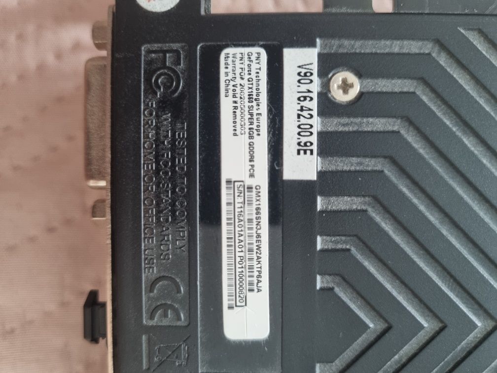 PNY GeForce GTX 1660 SUPER Twin Fan 6GB GDDR6
