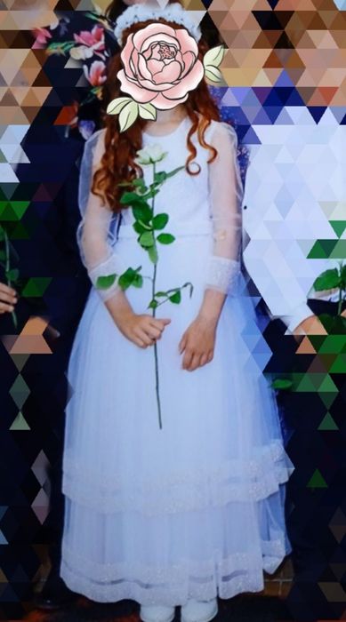 Біле плаття для причастя