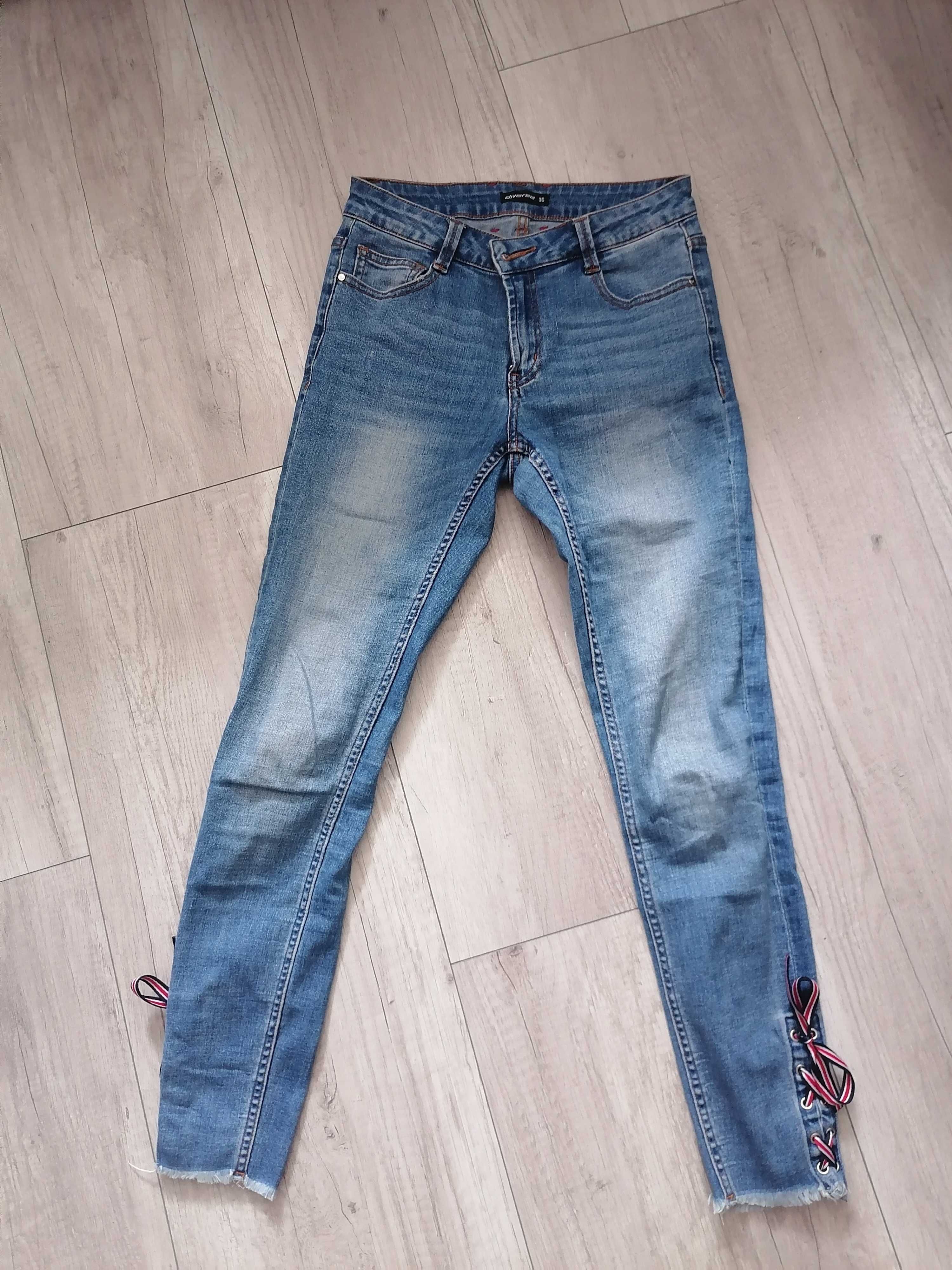Spodnie jeansowe diverse roz 36