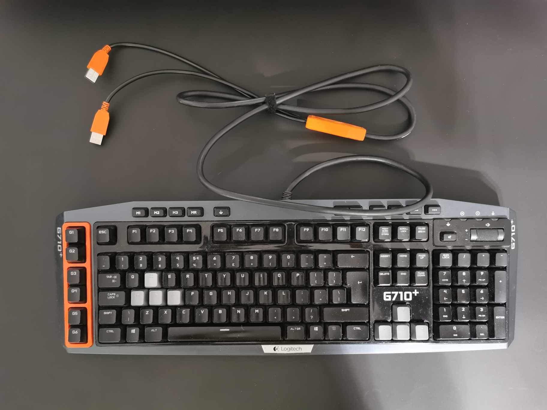 Klawiatura mechaniczna Logitech G710 + switch