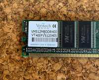 Memoria RAM DDR 400 a funcionar perfeitamente