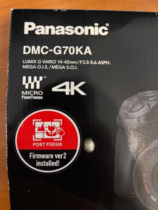 Máquina Fotográfica Panasonic DMC-G70KA - Como Nova