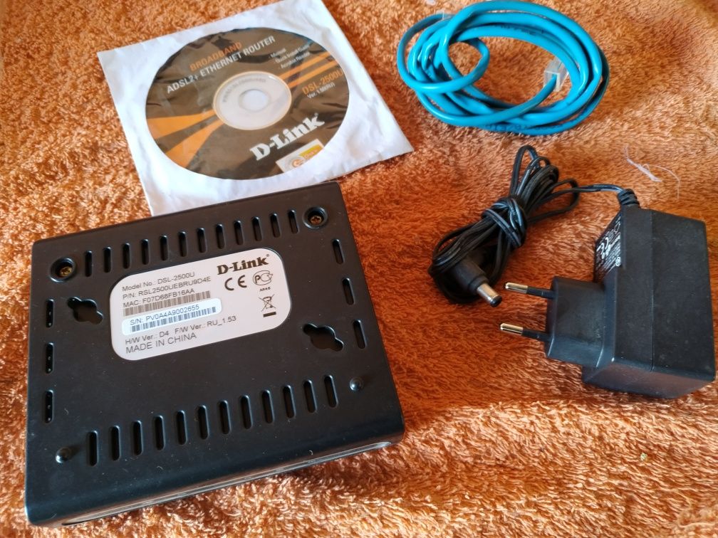 Продам роутер ADSL-2+erhernet router