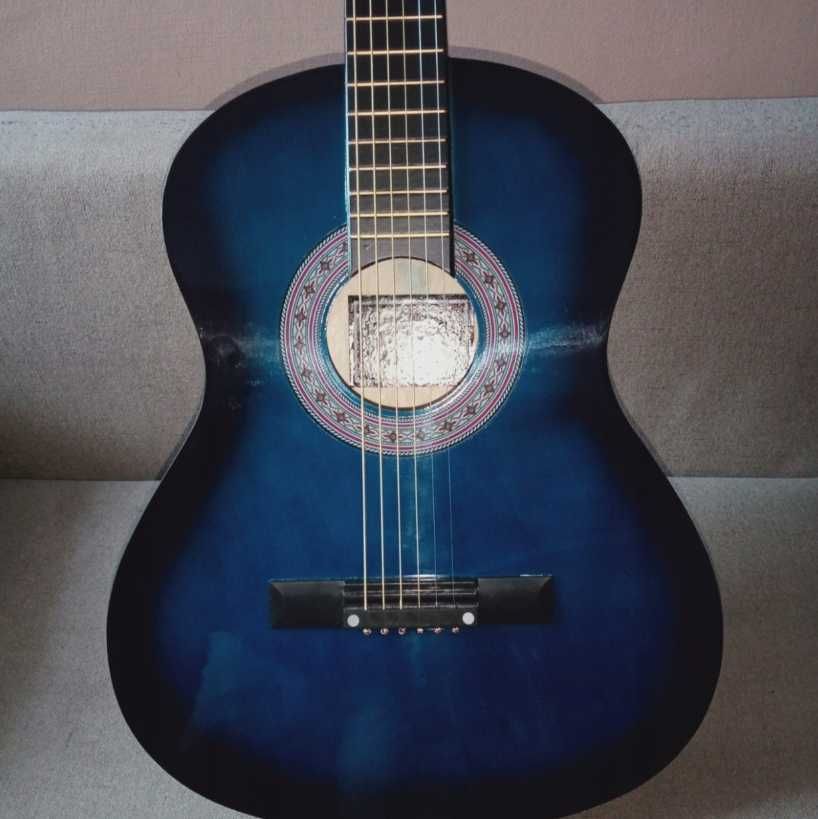 Nowoczesna GITARA Klasyczna Akustyczna 4/4 *44 Początkująca (PROMOCJA)