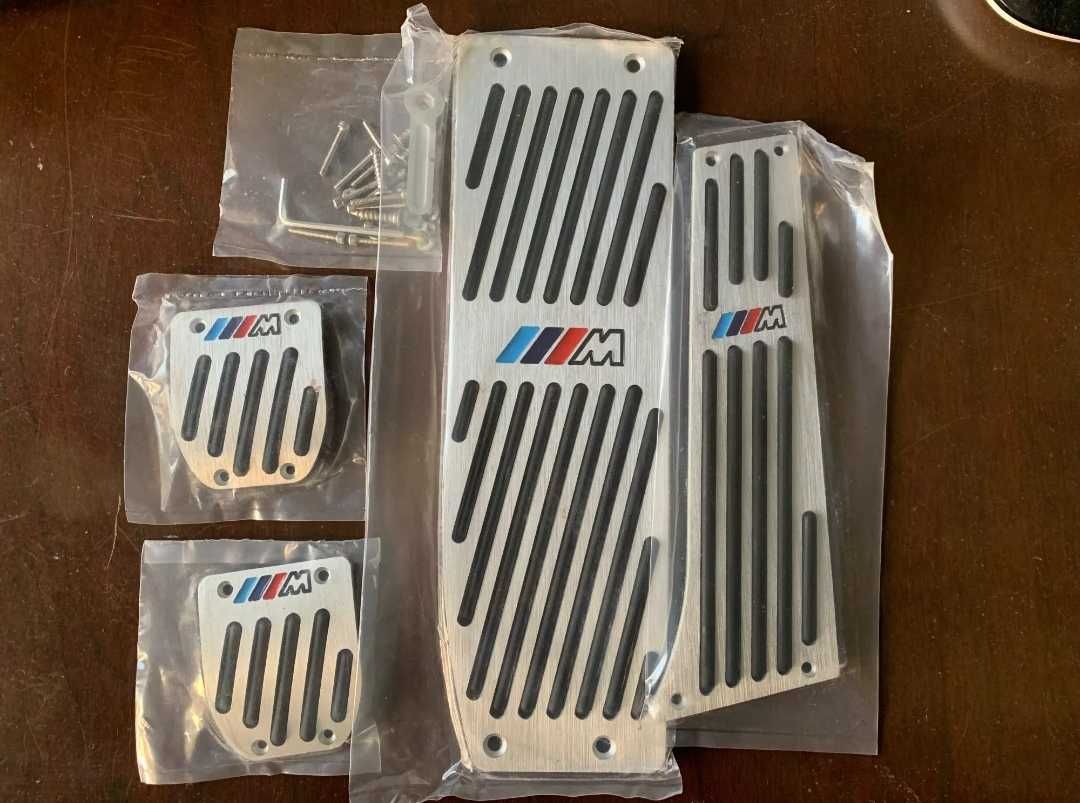 Capas pedais BMW | Pack M | PERFORMANCE | PRETOS ou CROMADOS