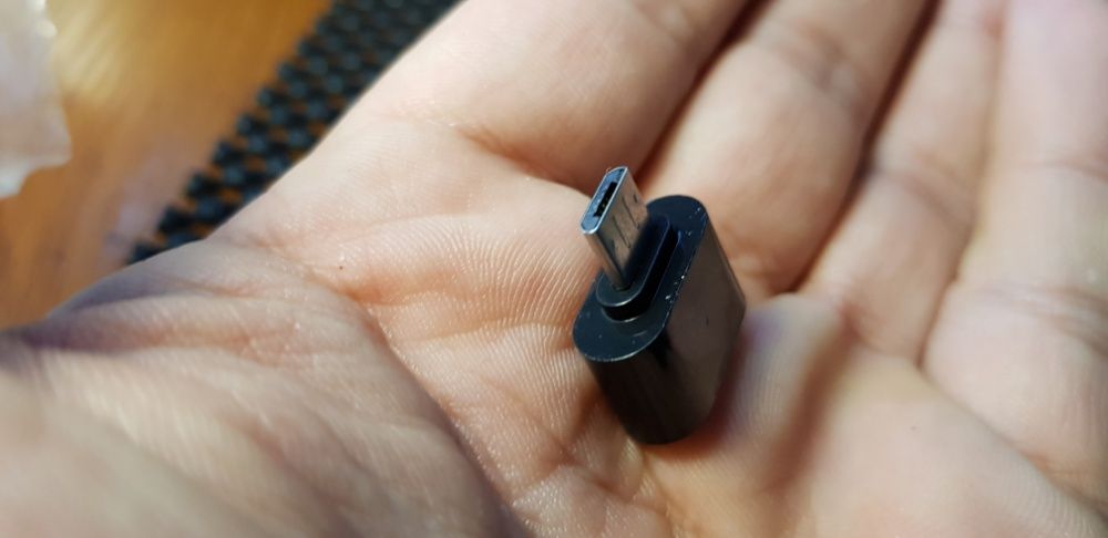 Мини OTG переходник microUSB -> USB для телефона планшета адаптер ОТГ
