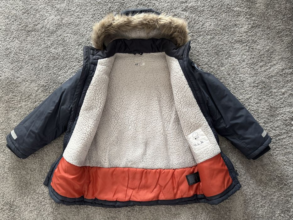 Kurtka parka chłopięca H&M roz. 134