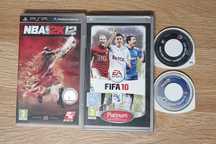 4 gry PSP | FIFA 10 | NBA 2K12 | NFS Carbon  | Ridge Racer 2