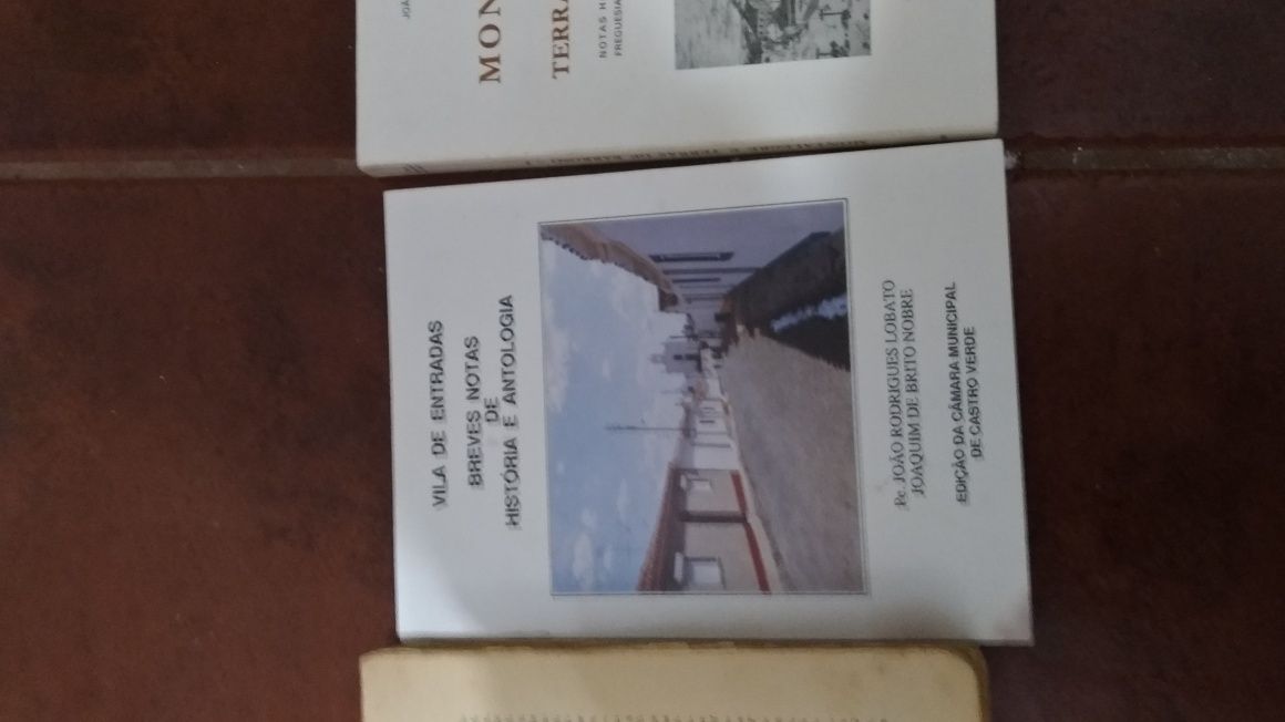 Conjunto de livros diversos