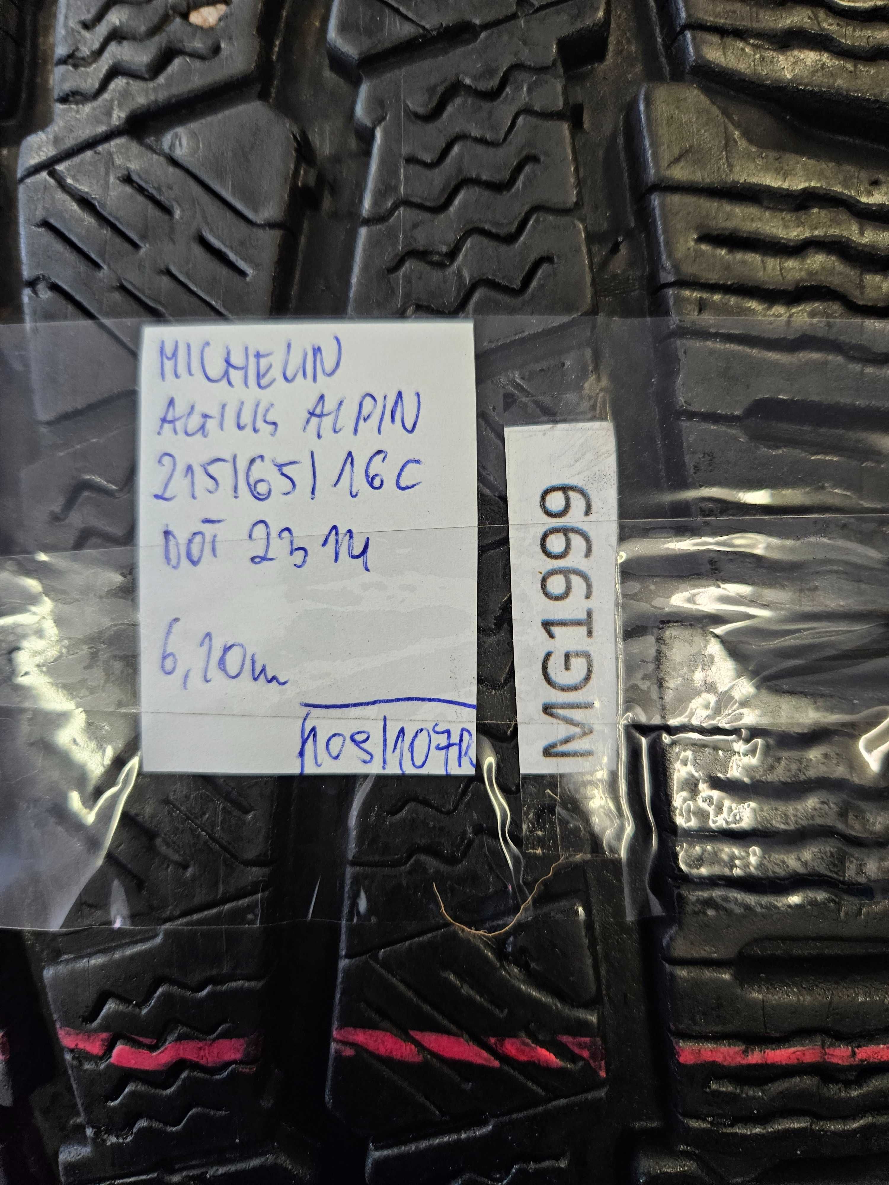 Michelin 215/65 r16c Agilis Alpin /// 6,1mm!!! wysyłka