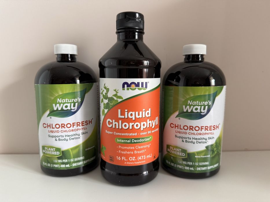 Хлорофіл хлорофилл Now foods нау фудс мʼята / без смаку