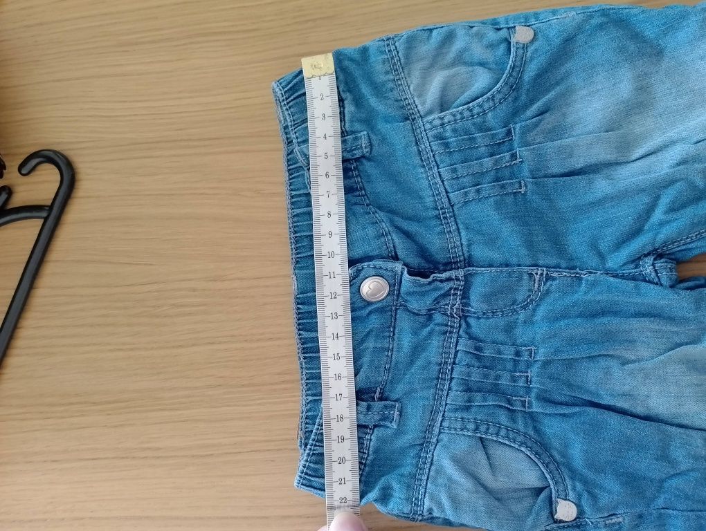 Spodnie jeans r. 80