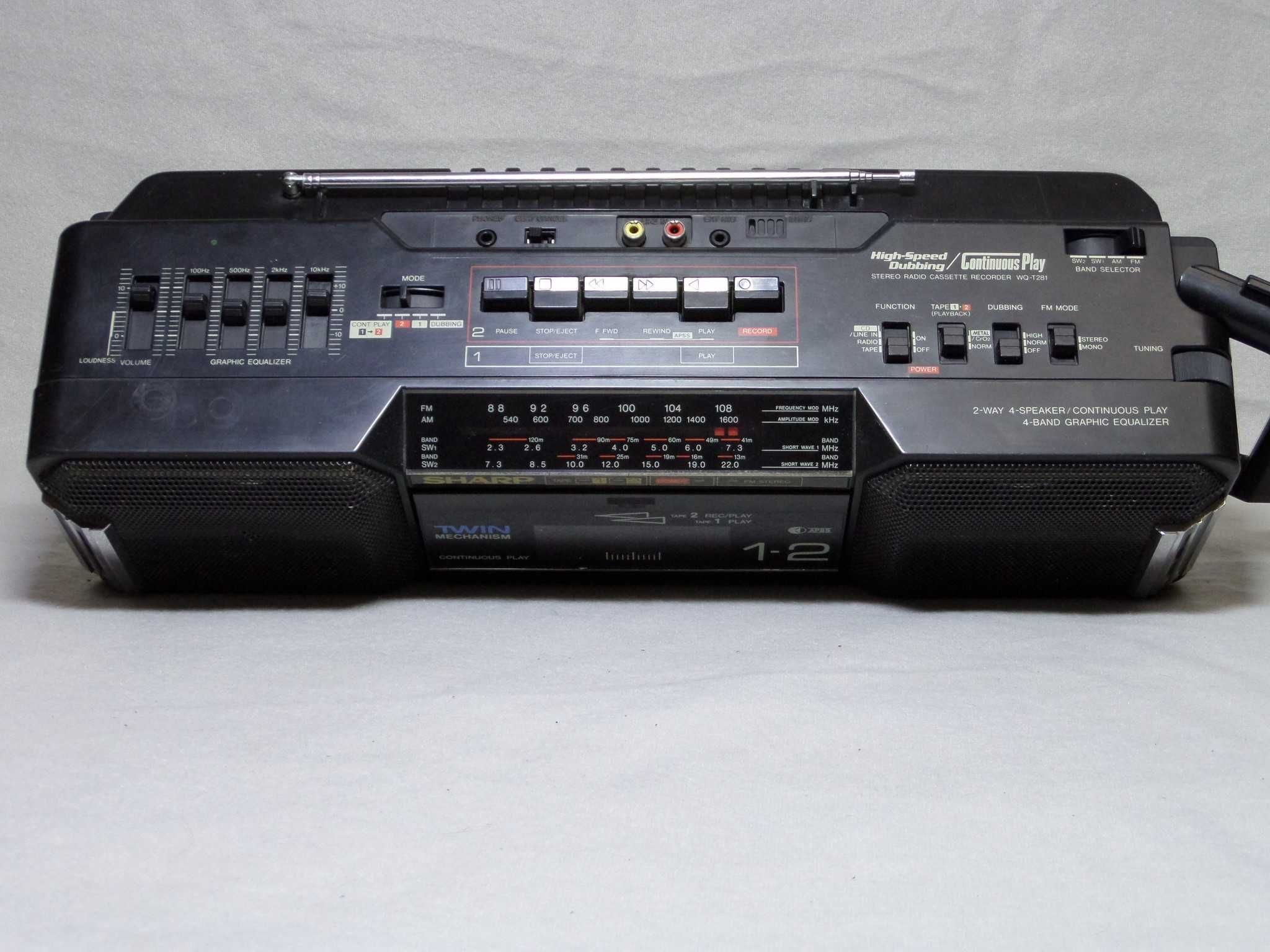 Магнитола Sharp wq-t281