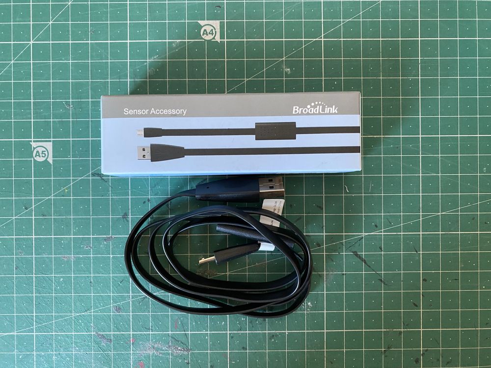 Broadlink - Sensor de Temperatura e Humidade HTS2 - BLHTS2