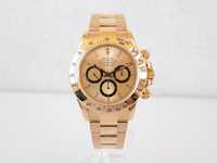 Rolex Daytona Zenith 18K Yellow Gold Chronograph Champagne Dial