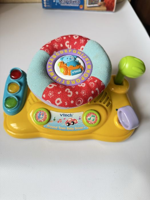 Інтерактивний руль кермо Vtech дитячий розвиваюча іграшка