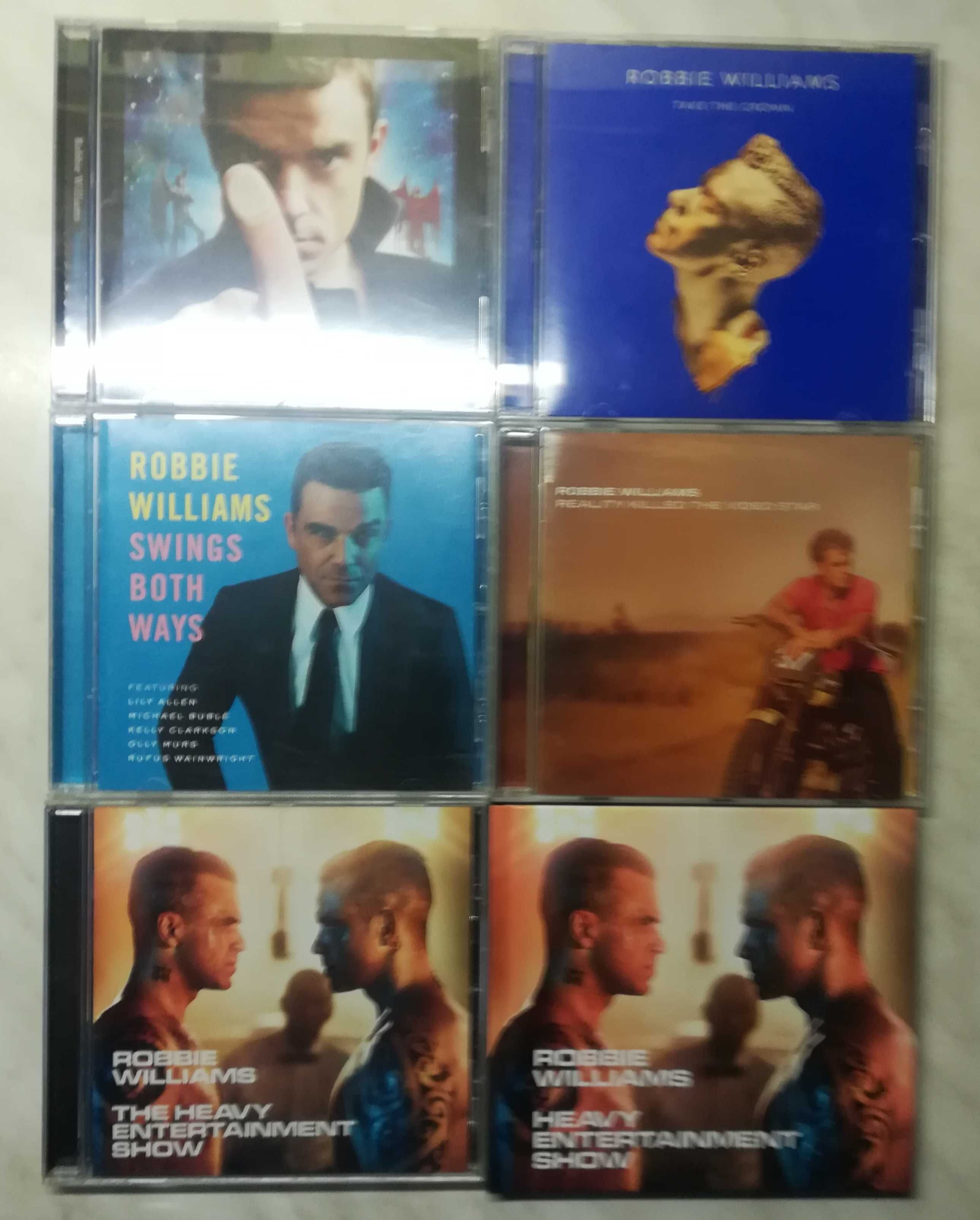 Robbie Williams  12cd.Różne stany od idealnego po BDB-  KOMPLET !