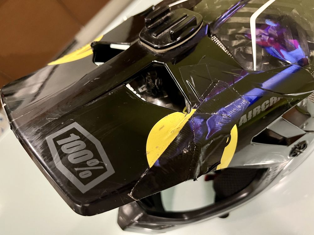 Capacete mips downhill carbono 100% Aircraft