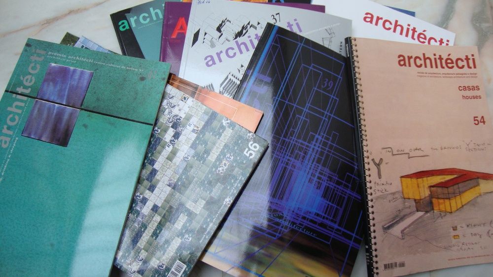 Várias revistas Architécti