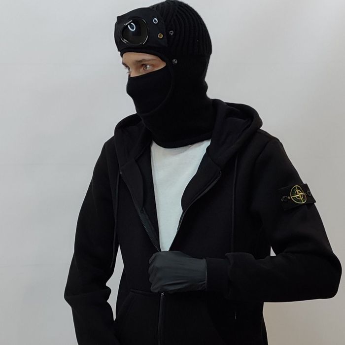 Зіп-худі Stone Island//зіпка стон//стон айленд з патчем