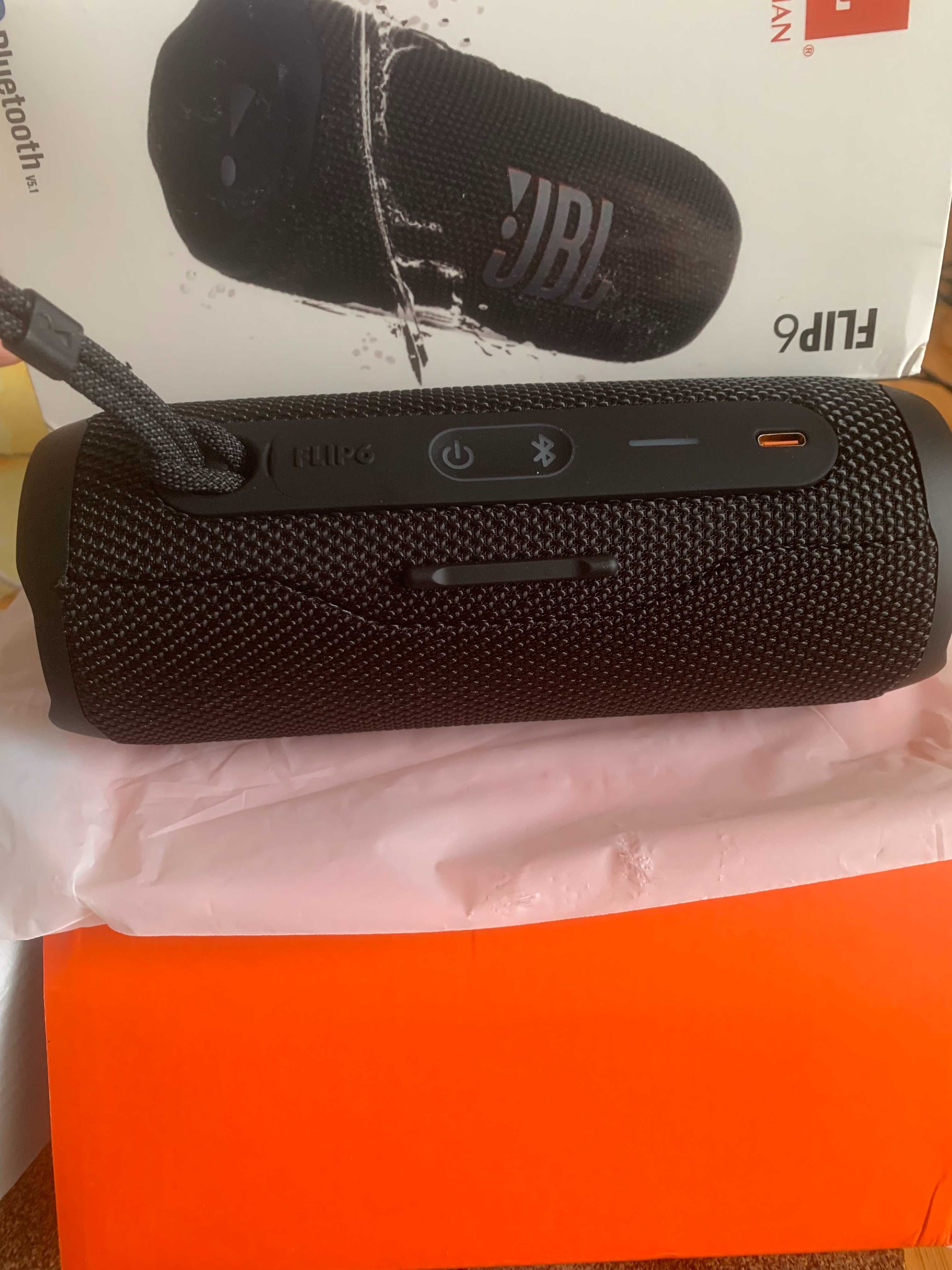 Портативная акустика JBL Flip 6 Black