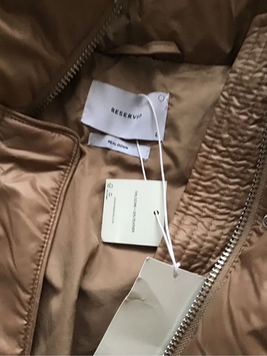 Płaszcz puchowy L   350 zł.