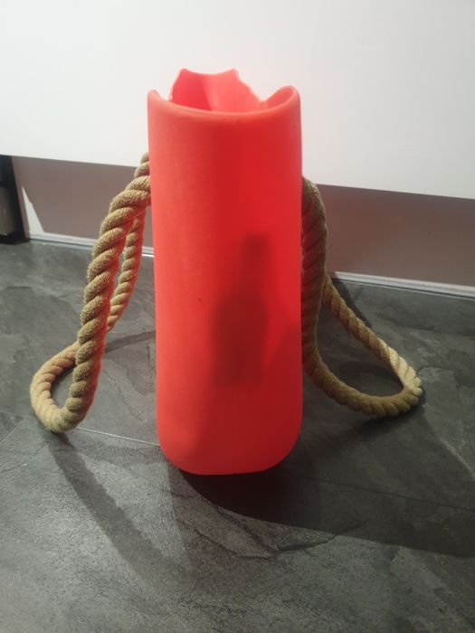 Torba gumowa na plażę neon sznurek bag torebka jelly