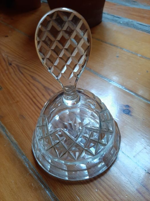 Manteigueira em Vidro trabalhado