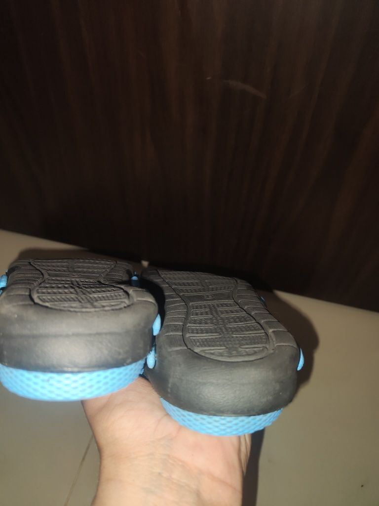 Sobota Klapki jak Crocs chłopięce ogrodowe basenowe Czarne 32  (19,5 )