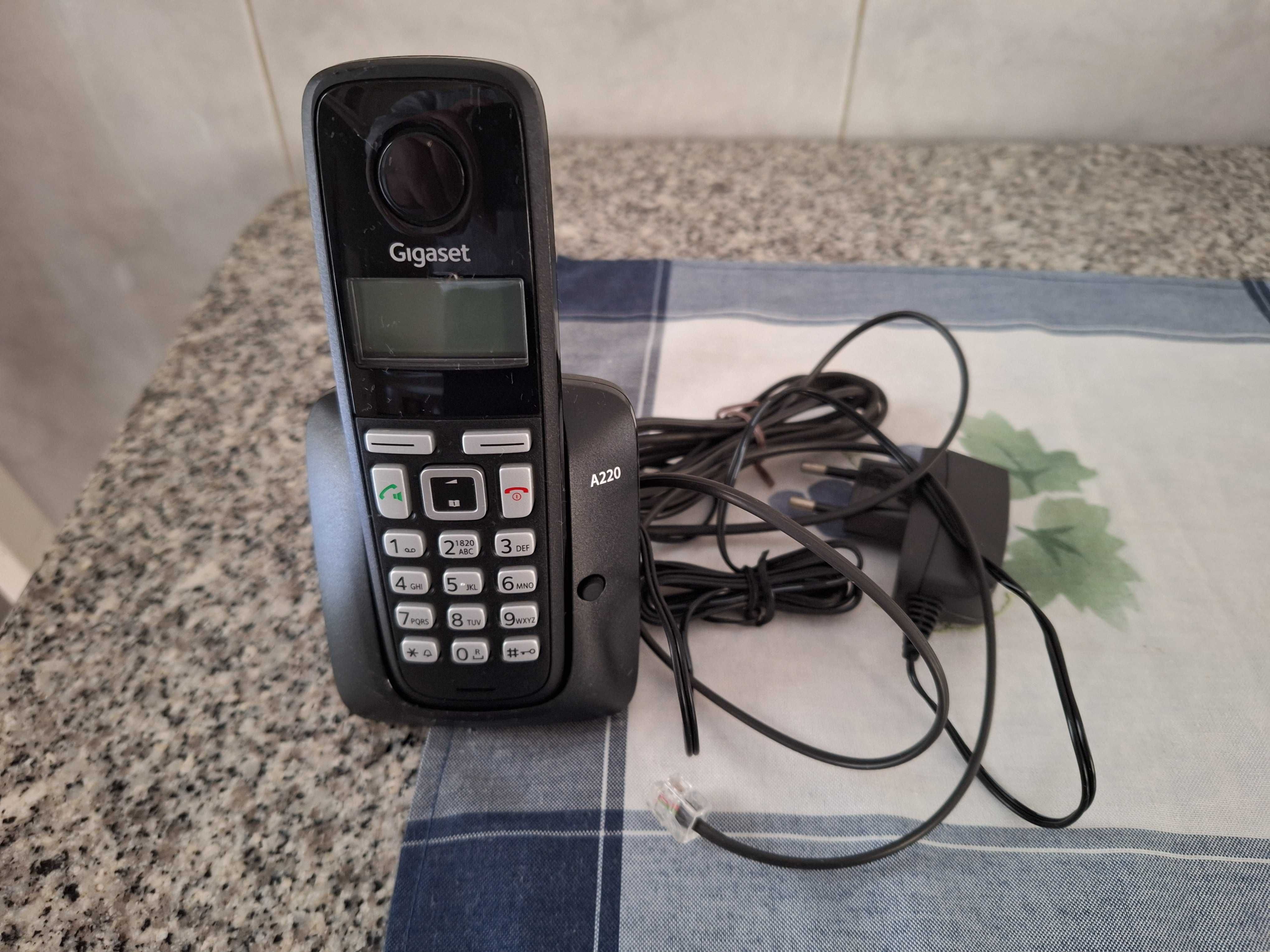 Telefone sem fios - SIEMENS A220