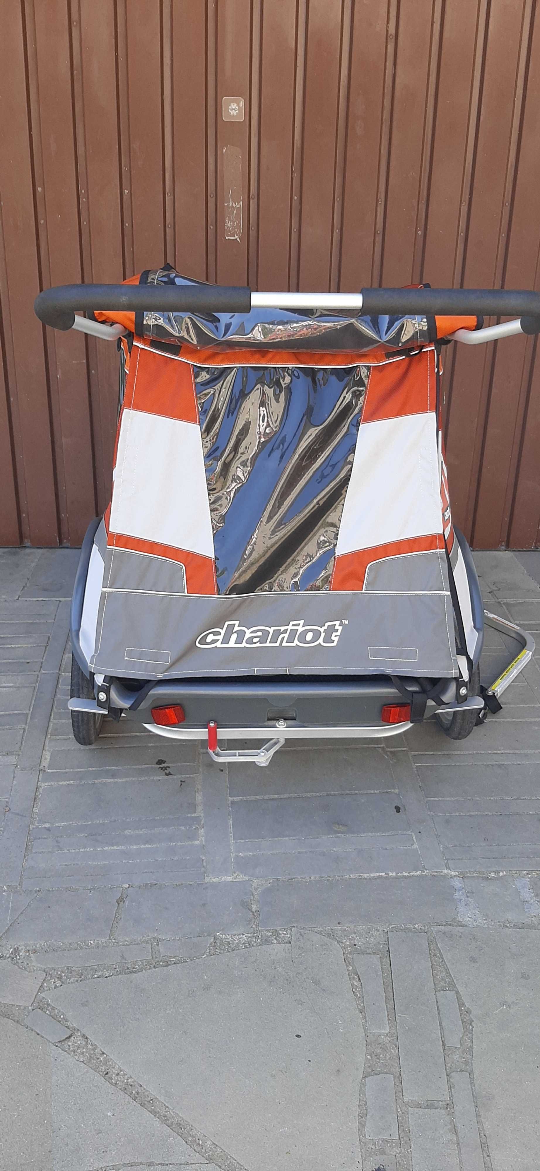 Thule Chariot Captain przyczepka rowerowa stan BDB 2w1